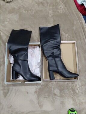 SO Pancakes Women's Knee-High Boots Size 9.5 NEW